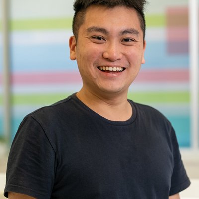 Headshot of man smiling